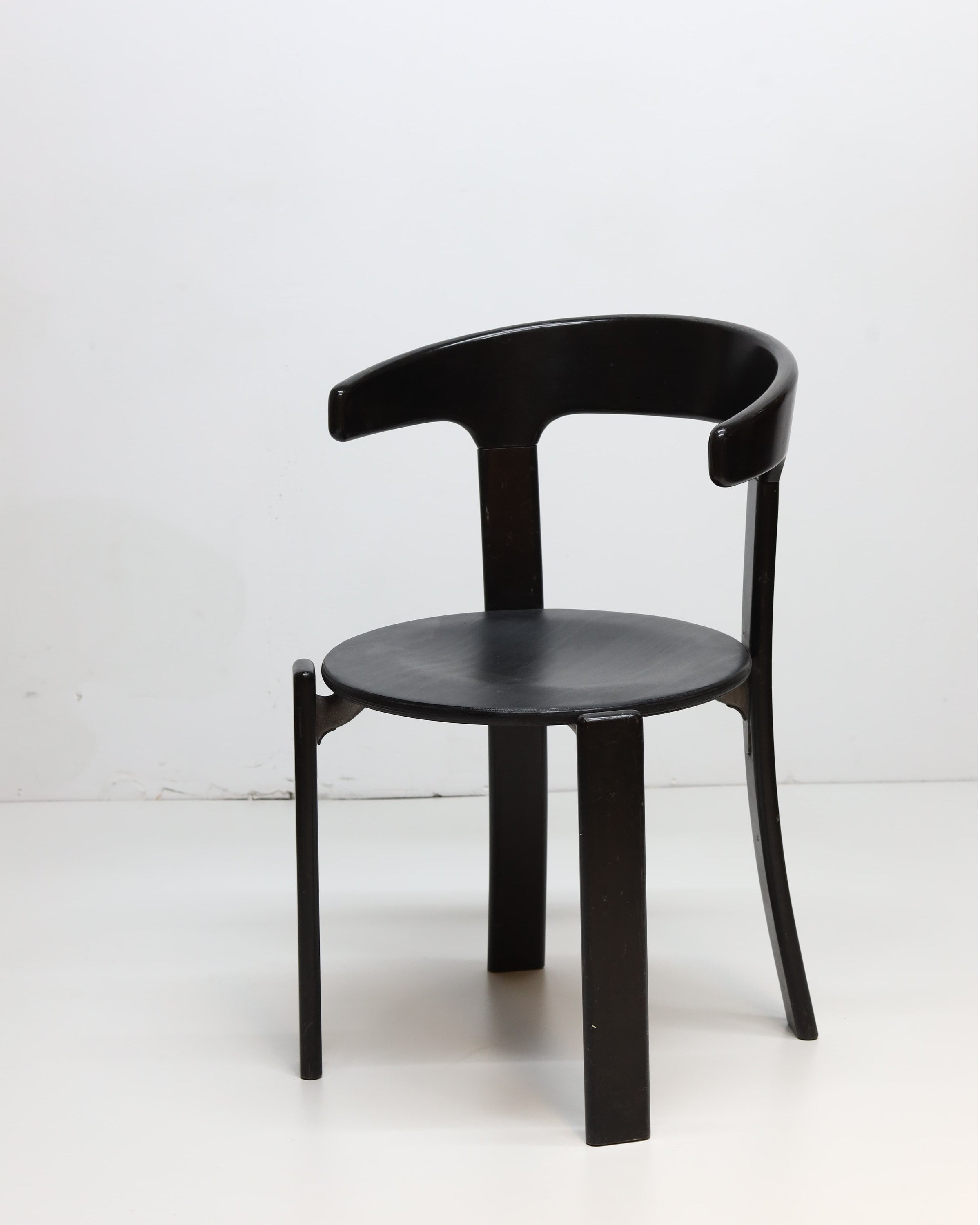 Bruno Rey Bull Horn Chair Vintage Designerstuhl aus Holz mit Armlehne
